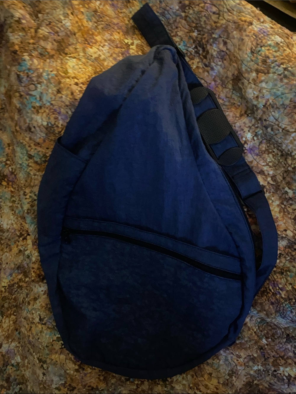 Active USA Navy Blue Sling Belt Bag for Men